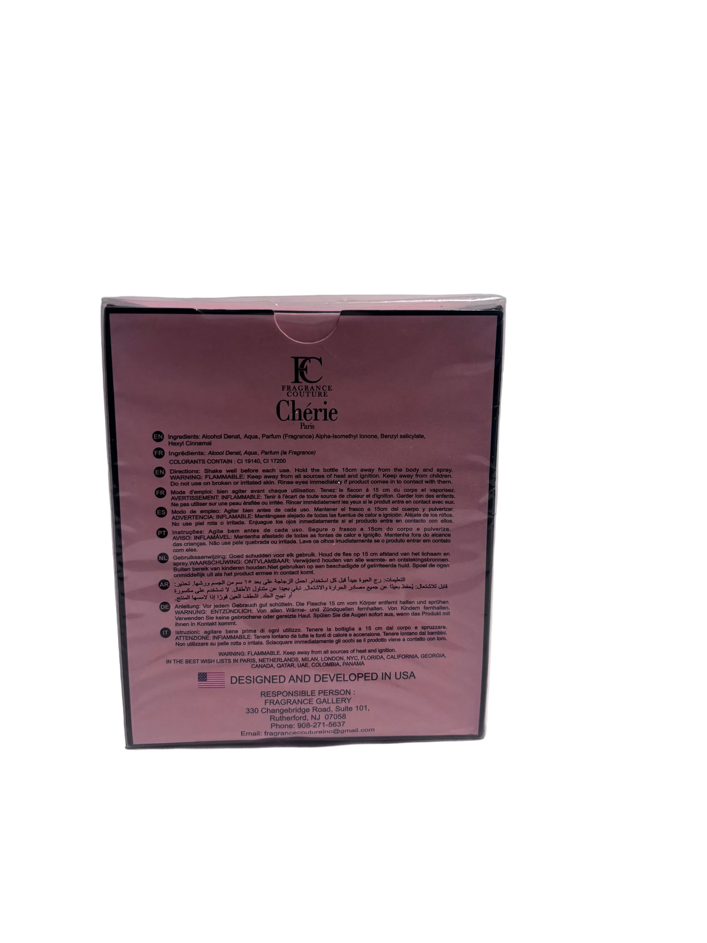 Cherie Eau De Parfume